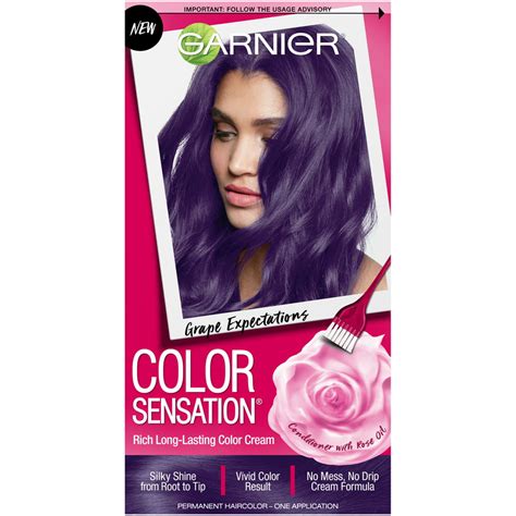 Garnier Color Sensation Hair Color Cream 521 Grape Expectations