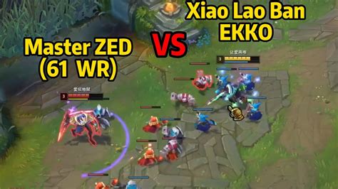 Xiao Lao Ban Ekko Zed Is EASY To Deal With LEVEL 3 SOLO KILL YouTube