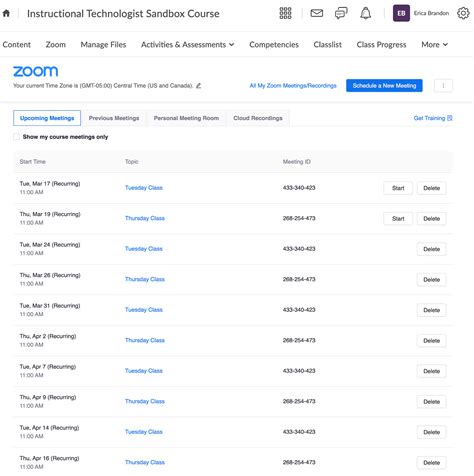 Create a Zoom Meeting within Brightspace | Brightspace Support | 蝌蚪直播