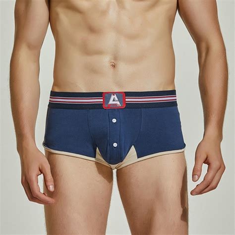 Puimentiua Cotton Boxershorts Men Comforable Panties Set трусы мужские