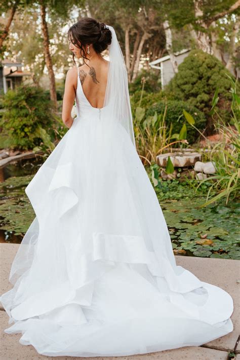 Hayley Paige Andi Gown 6800 Wedding Dress Save 61 Stillwhite