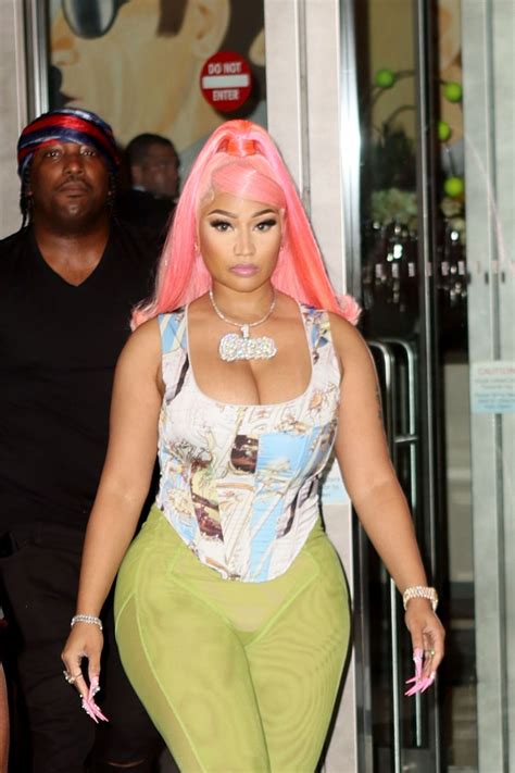 NICKI MINAJ Leaves Her Hotel in New York 08/29/2022 – HawtCelebs