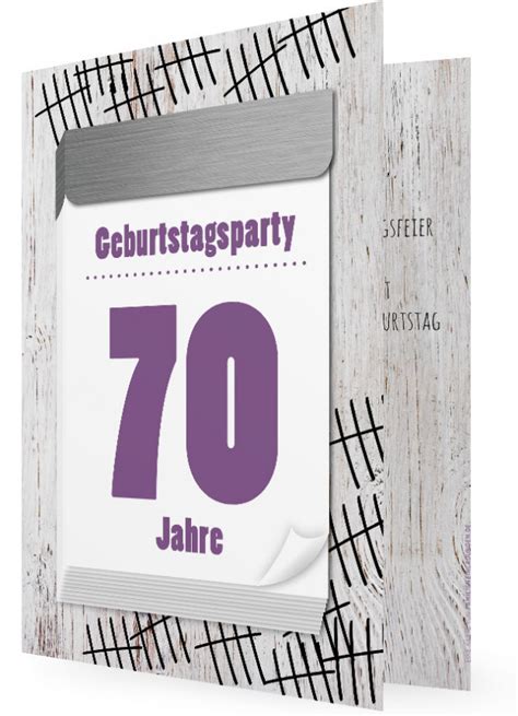 Geburtstag schreiben und es fehlt ihnen noch der richtige text dazu? Einladungen zum 70. Geburtstag | Familieneinladungen.de