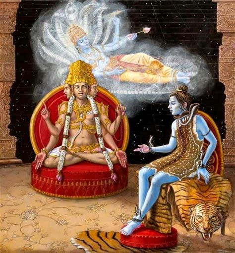 Trinity The 3 Indian Gods Who Control Life On Earth Shiva Art
