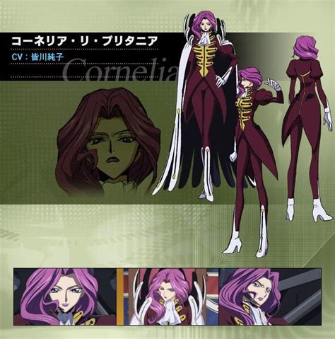 Cornelia Li Britannia From Code Geass Lelouch Of The Rebellion With Images Code Geass