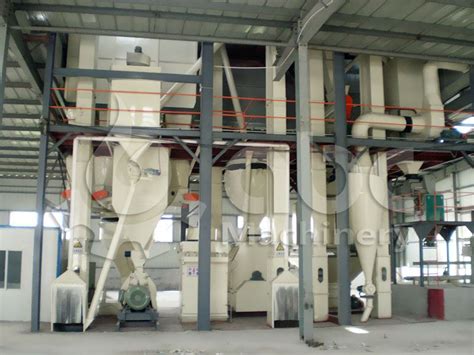 Poultry Feed Milling Machines For 60000 Tonyear Production