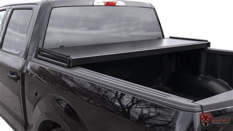 Chevy Silverado 1500 Hard Tri Fold Tonneau Cover Bison Tonneau Covers