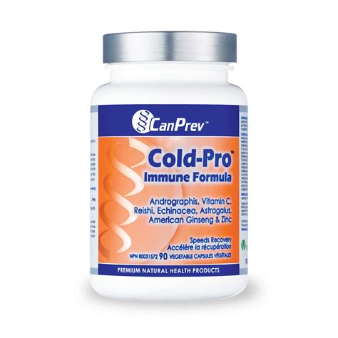 Canprev Cold Pro Immune Formula 90 Veg Capsules Natural Focus Health