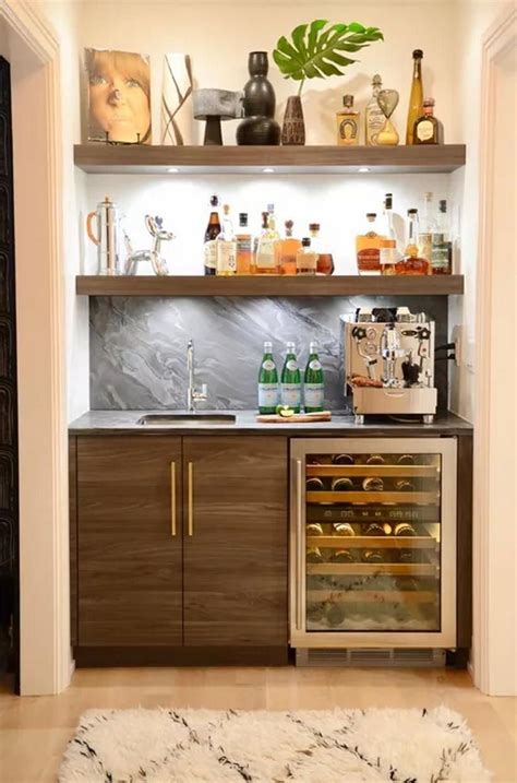 30 Elegant Mini Bar Design Ideas That You Can Try On Home Coodecor