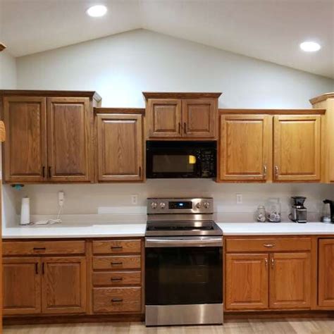 Can You Restain Honey Oak Cabinets
