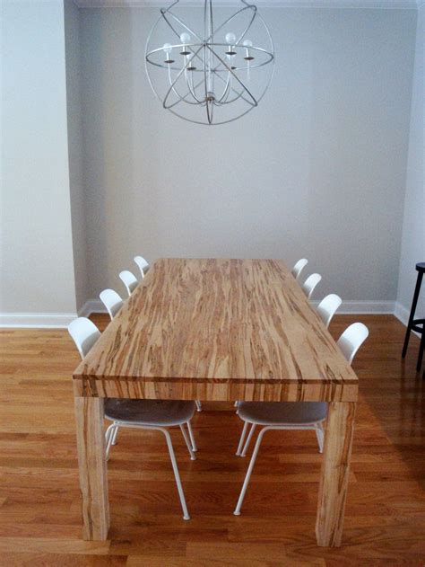 Custom Made Parsons Dining Table By Sugarcreek Woodworks And Design