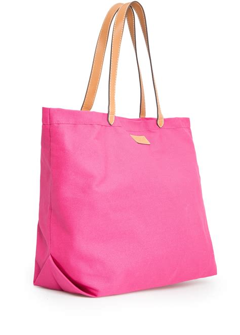 Pink Canvas Tote Bags Iucn Water