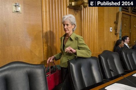 Sebelius Resigns After Troubles Over Health Site The New York Times