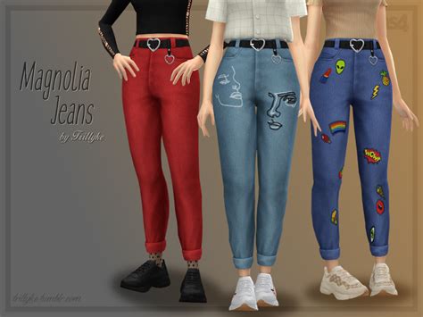 The Sims Resource Trillyke Magnolia Jeans