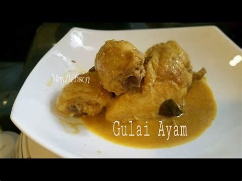 Teknik untuk memasak daging ayam pun. Resep Gulai Ayam - YouTube