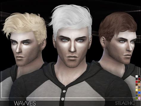The Best Hair For Male By Stealthic Männer Frisuren The Sims Jungs