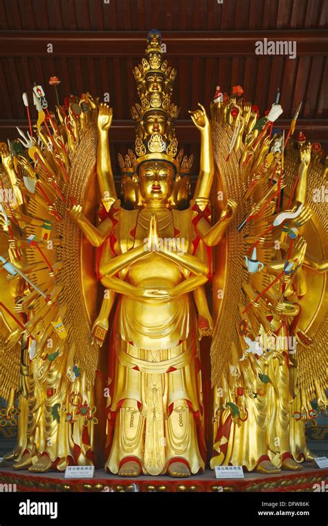 Avalokitesvara Buddha Guan Yin With A Thousand Hands And Eyes