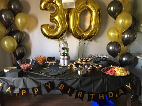 Ask some family members to help with making decorations for one of many creative ideas for your husband's birthday that can include the entire family and it. 30th Birthday Decoration Ideas Beautiful 30th Birthday ...