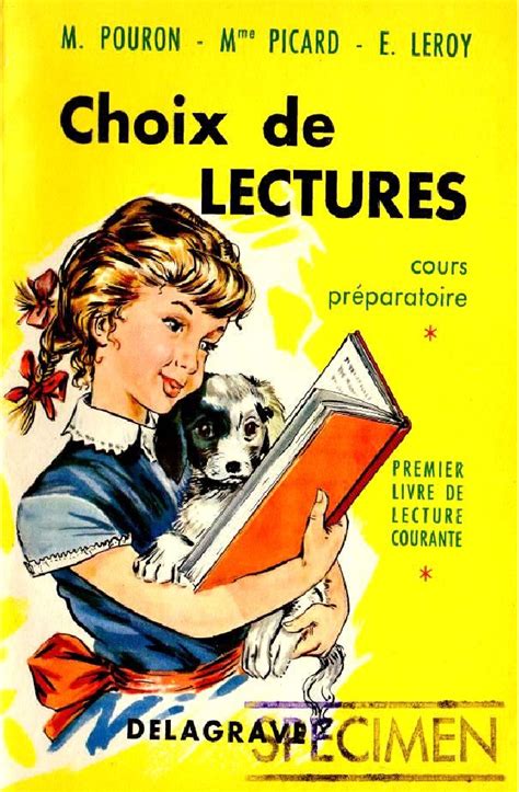 Manuels Anciens Pouron Picard Leroy Choix De Lectures Cp Premier