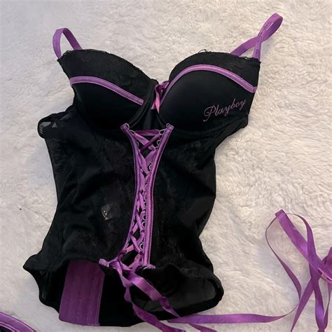 Playboy Intimates And Sleepwear Playboy Corset Top Poshmark