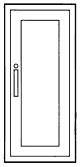 What is model number of larsen semi recessed fire extinguisher cabinet? Larsen Fire Extinguisher Cabinets