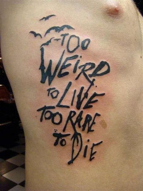A quote tattoo is an expression of personal philosophy that unearths like minded people. Tattoo Quotes for Men - Ideas and Designs for Guys