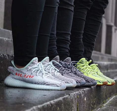 Cheap Yeezys Adidas Boost 350 V2 Blue Tint B37571 Real Boost For