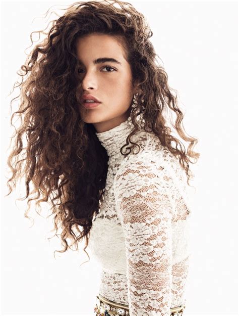 Chiara Scelsi Looks Angelic In Dolce And Gabbana For Woman Spain Model