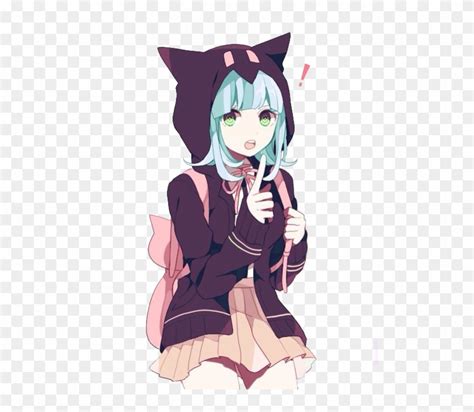 Kawaii Cute Anime Girl No Background Anime Wallpaper Hd