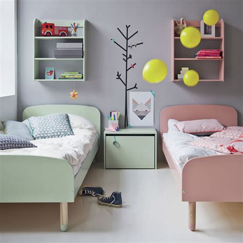 Flexa Play Kids Single Bed In Mint Green Childrens Bedroom Decor