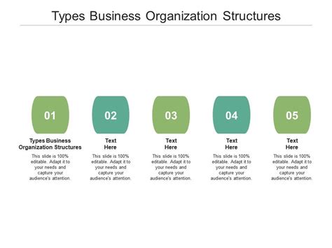 Types Business Organization Structures Ppt Powerpoint Presentation