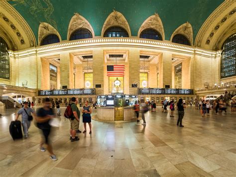 Interior Of The Grand Central Terminal In New York Editorial Photo