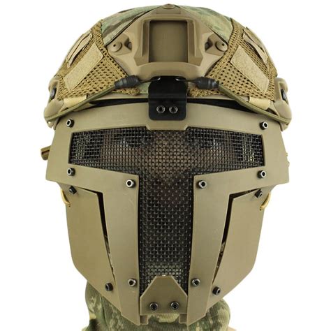 High Quality Airsoft Tactical Mesh Mask Full Face Steel Mask Fast