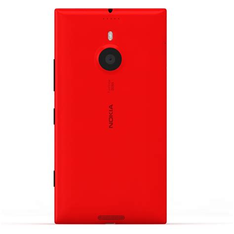 Nokia Lumia 1520 Red 3d Model