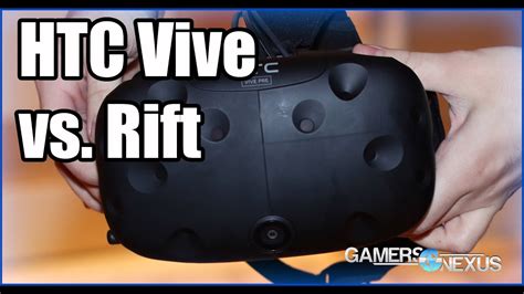 This is where the oculus rift vs htc vive differ the most, actually. HTC Vive vs. Oculus Rift Impressions | CES 2016 - YouTube