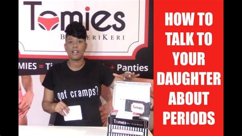 Periods How To Talk To Your Daughter About Periods Youtube