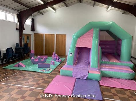 Pastel Pink And Lilac Soft Play Package 06 Inside Only Bouncy Castle Hire And Event Hire In