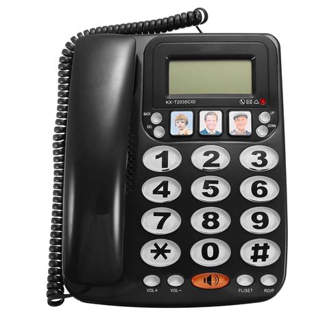 Kx 2035cid 2 Line Corded Telephone With Speakerphone Speed Dial Corded