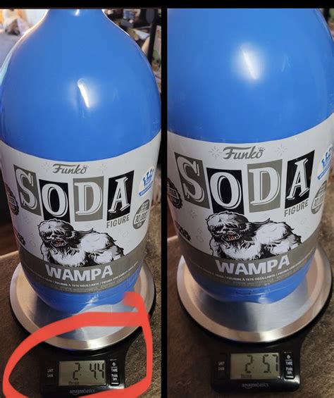 Sodascape🥤 On Twitter Alright We Have Some 3 Liter Wampa Funko Soda Weight Intel Thanks To