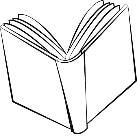 رسم كتاب مفتوح لاينز