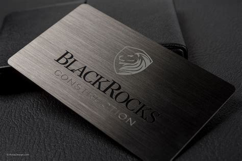 An example of a video used for a video business card. GunMetal Business Cards | RockDesign Luxury Business Card Printing