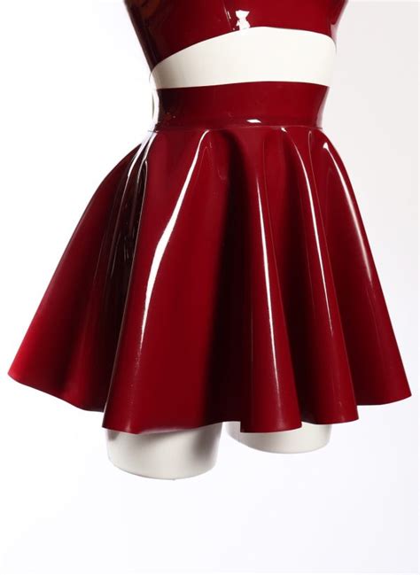 Latex Starlet Circle Skirt Fashion Latex Clothing Uk