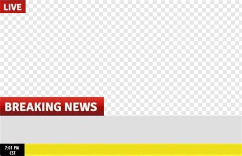 Download free latest news banners and icons you need. Cnn - Cnn Breaking News Template Png, HD Png Download ...