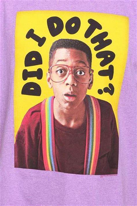 Urban Outfitters Urkel Did I Do That Tee In Purple For Men