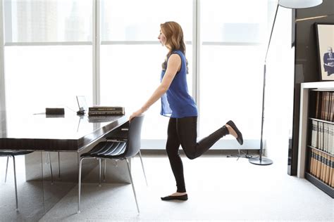 The Ultimate Minute Office Workout Glamour