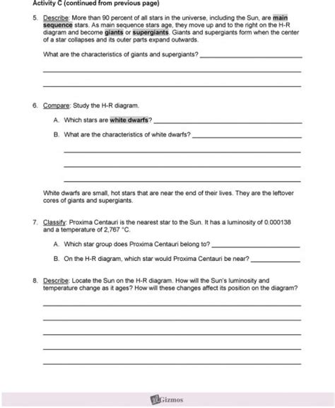 Answer key building dna gizmo answers, student exploration dichotomous keys pdf free download 5 days ago answer key building dna gizmo answers, convection cells gizmo worksheet answers printable worksheets and activities for teachers parents tutors and. Student Exploration Hr Diagram Gizmo Answer Key