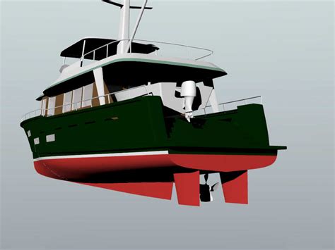 Passagemaker Lite B 75 ~ Power Boat Designs By Tad Roberts