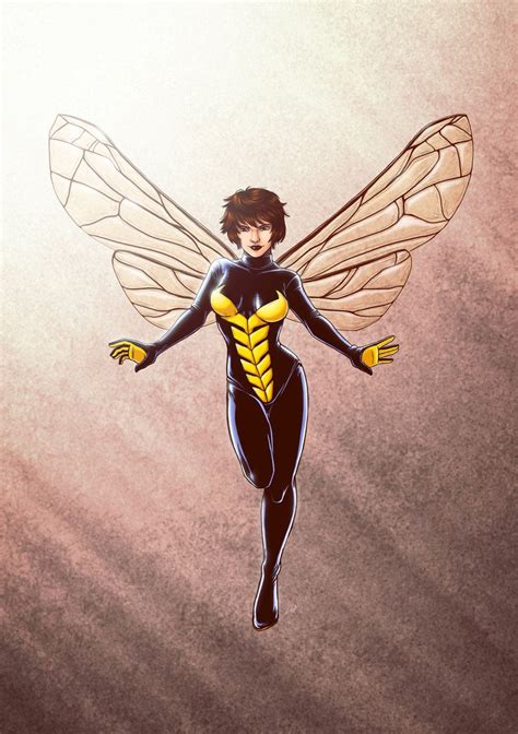 Wasp By Ryodita Deviantart Com On Deviantart Marvel Comics Art Marvel