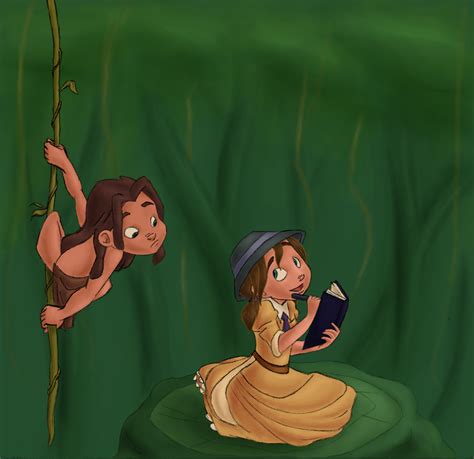 Tarzan And Jane Walt Disney S Tarzan Fan Art Fanpop