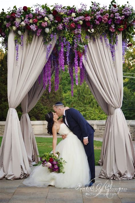 Wedding arch decorations ideas pictures of wedding arches will help you get the basic idea about how to decorate a wedding arch. Imaginative Unique Floral Wedding Chuppah Altar Decoration ...